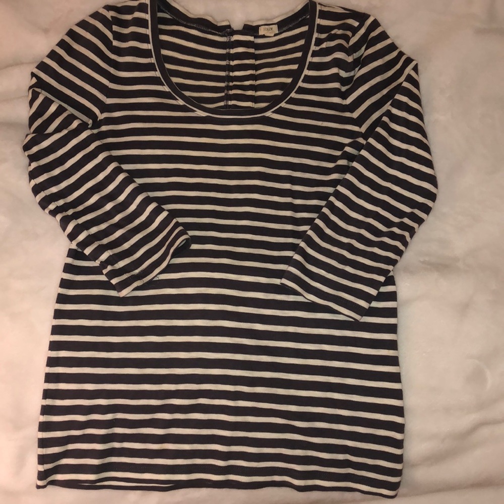 J Crew Size Small 3/4 Sleeve Top
